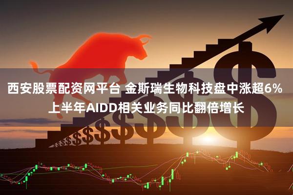 西安股票配资网平台 金斯瑞生物科技盘中涨超6% 上半年AIDD相关业务同比翻倍增长